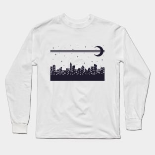 Restless Nights At The City Long Sleeve T-Shirt